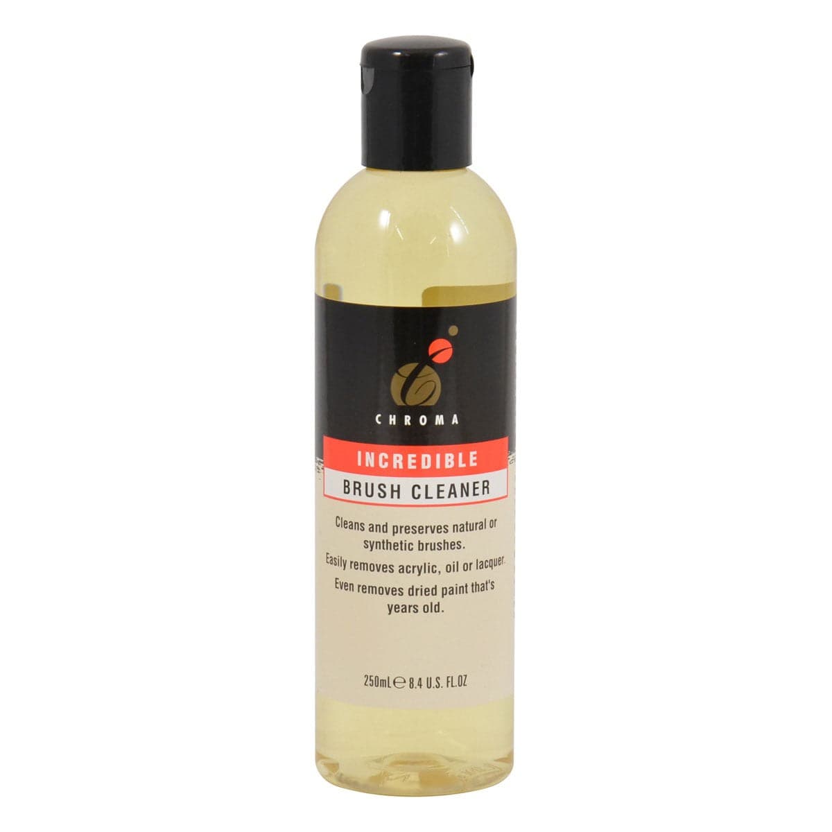 Tan Chroma Incredble Brush Cleaner, 250ml Bottle Mediums