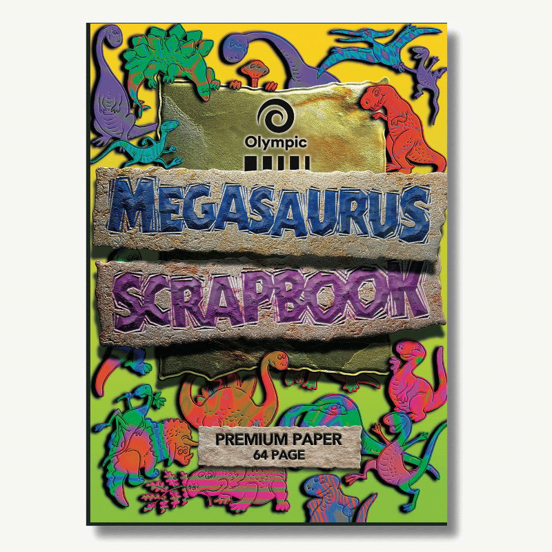 Olympic Megasaurus Scrapbook, 335x240, 90gsm, 64Page