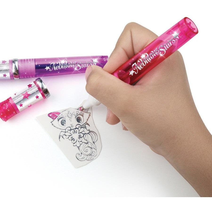 White Smoke Nebulous Stars Stardust Body Art Craft Kits