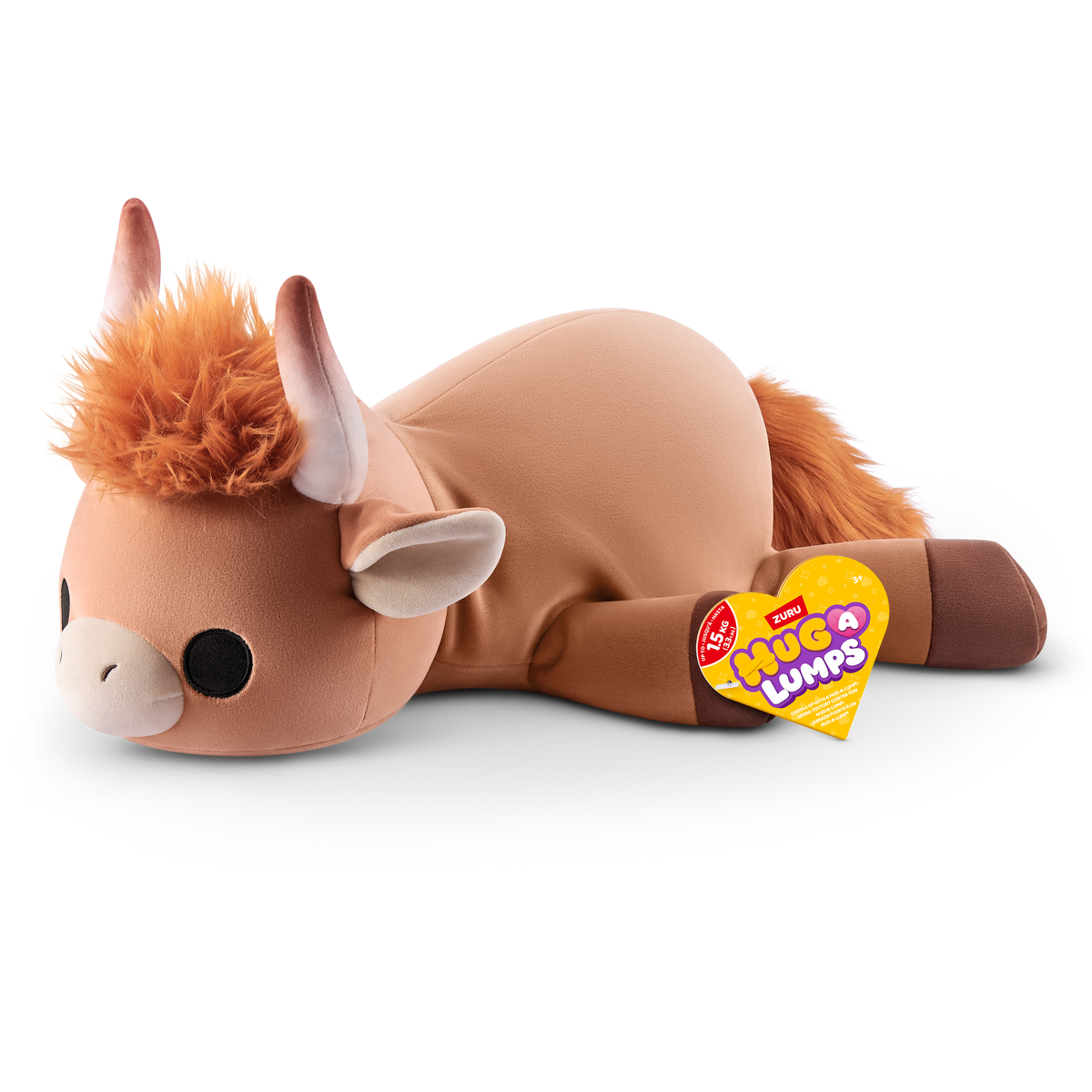 Black Hug a Lumps Medium Series 2 Highland cow (Holly) Weighted & Calming