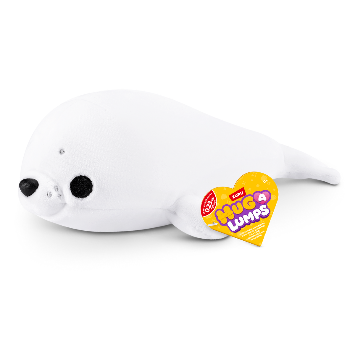 White Smoke Hug a Lumps Baby Series 2 Seal (Sandy) Weighted & Calming