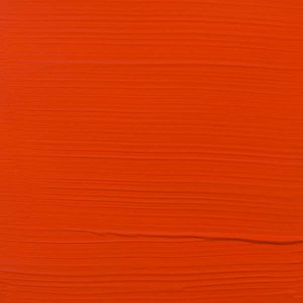 Orange Red Amsterdam Acrylic Paint, 120ml - 311 - Vermilion Acrylic Paints