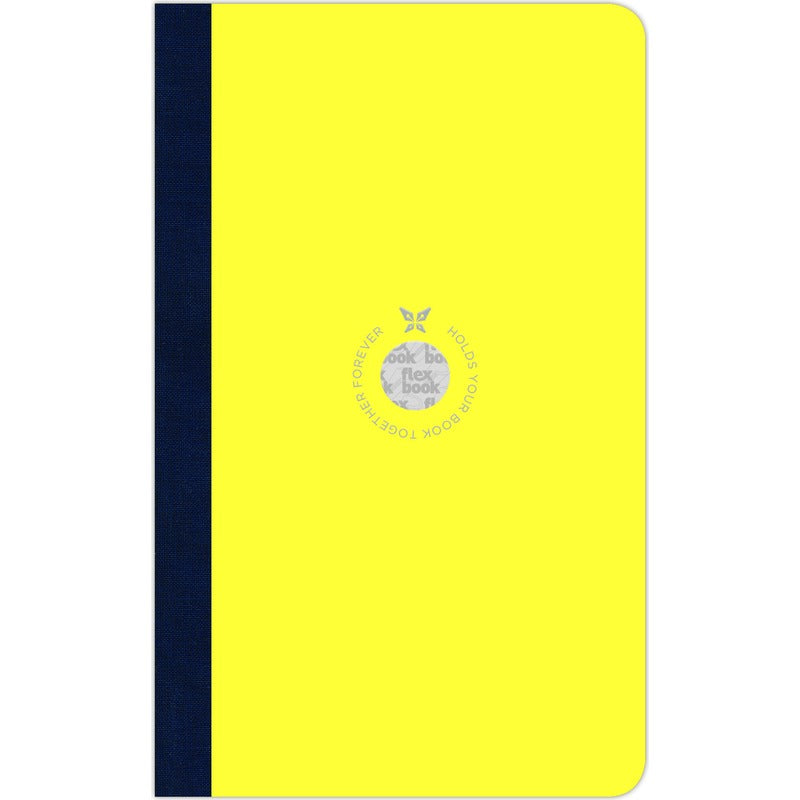 Yellow Flexbook Large (13x21cm) Smartbook Ruled 70gsm 160 pages - Yellow Pads
