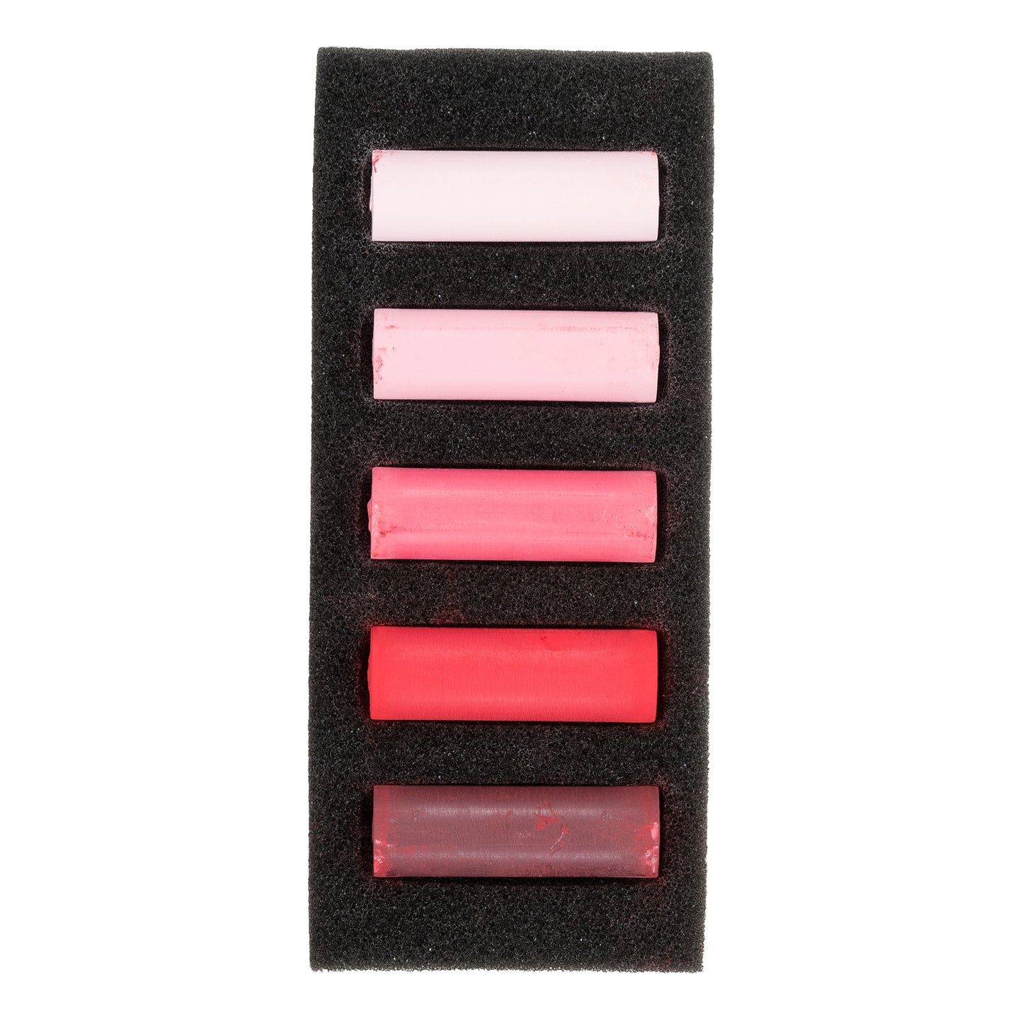 Black Rembrandt Pastels, Cool Reds, 5 Piece Set Pastels & Charcoal