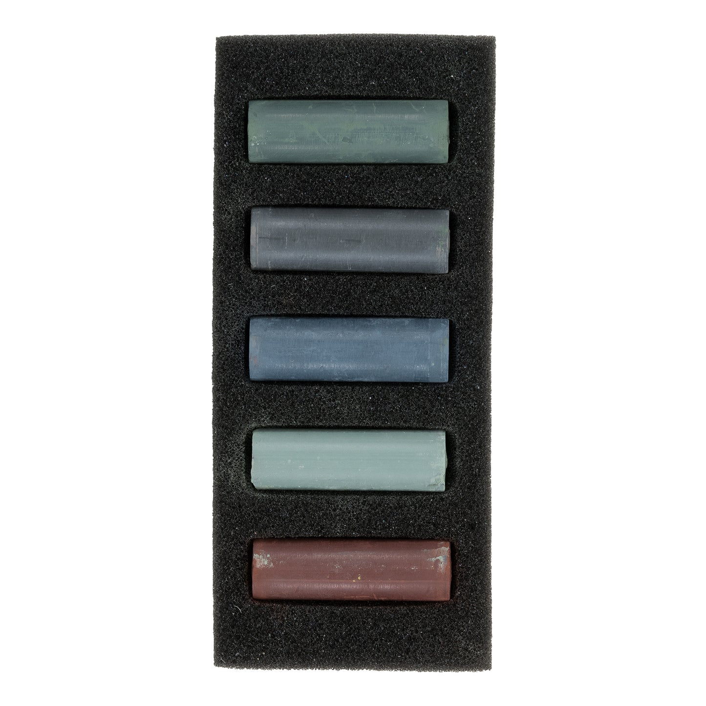 Black Rembrandt Pastels, Storm Greys, 5 Piece Set Pastels & Charcoal