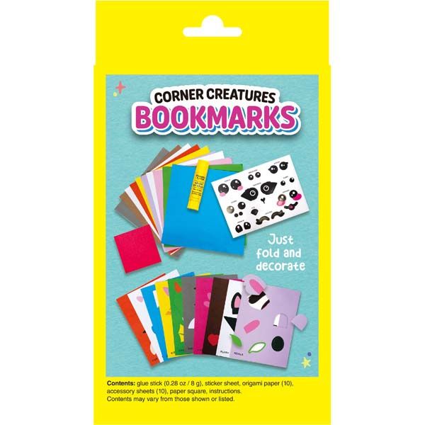 Gold Faber Castell Creativity For Kids Corner Creature Origami Bookmarks Mini Kit Kids Craft Kits