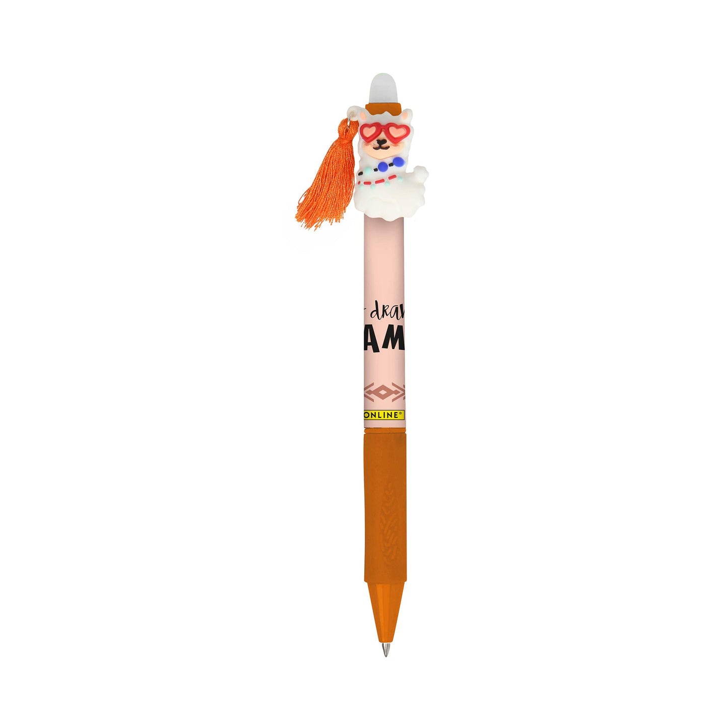 White Smoke ONLINE magiXX Fun Erasable Gel Pen, Charming Llama Pens
