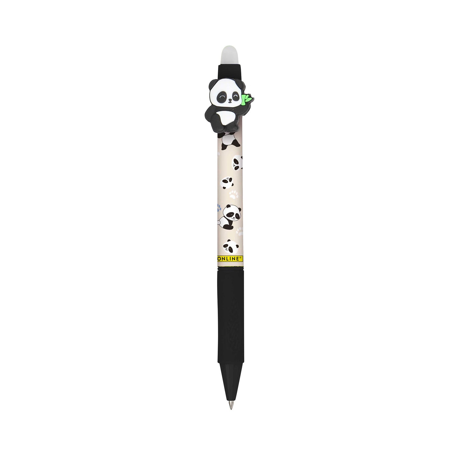White Smoke ONLINE magiXX Fun Erasable Gel Pen, Bamboo Panda Pens