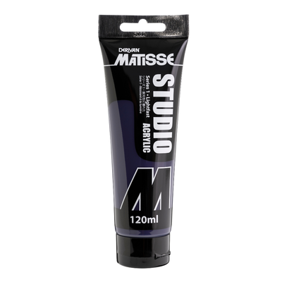 White Smoke Derivan Matisse Studio Acrylic Paint, 120ml, Dioxazine Purple Acrylic Paints
