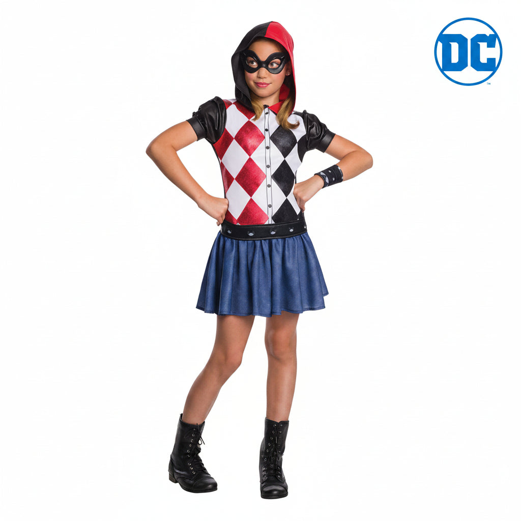 White Smoke Harley Quinn Hoodie Costume Costumes