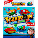 Dark Salmon Mould & Paint - Transport Kids Activities