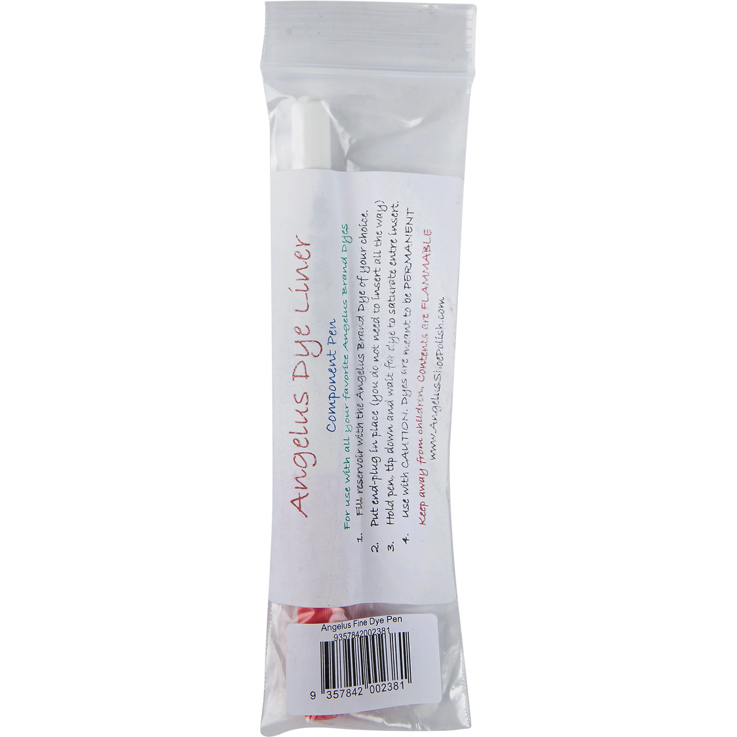 Light Gray Angelus Fine Dye Pen Leather Dyes