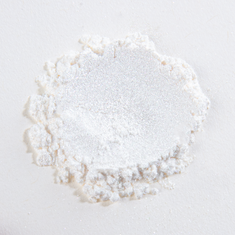 Lavender Urban Crafter Resin Mica Powder-White Satin 10g Resin Craft