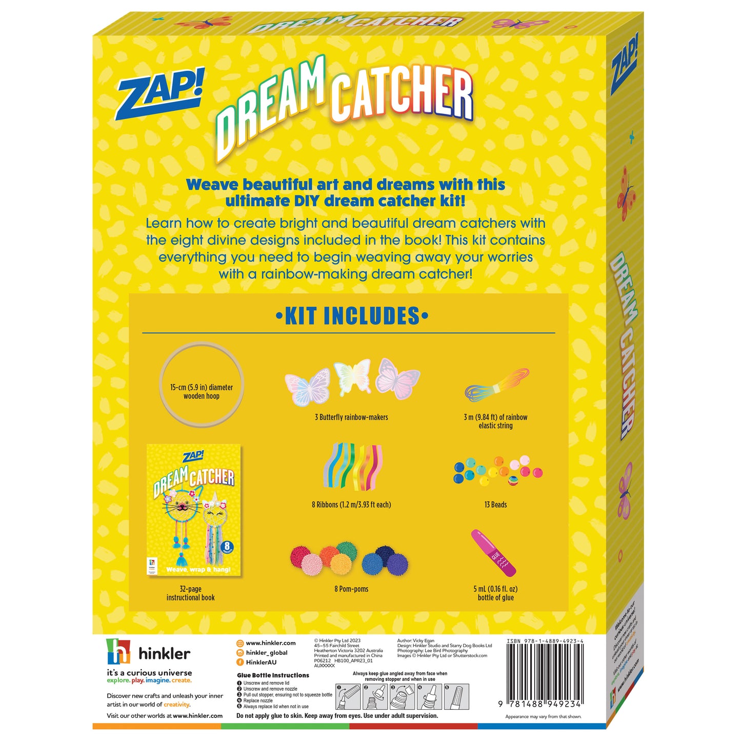 Gold Zap DIY Dreamcatcher Kit Kids Craft Kits