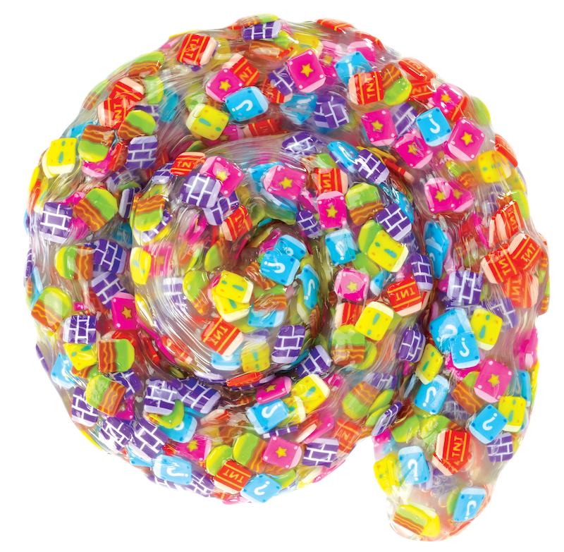 Black Crazy Aron's Arcade Adventure Hide Inside Squishy & Squeeze