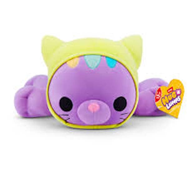 White Smoke Hug a Lumps Medium Kitten Charli Weighted & Calming