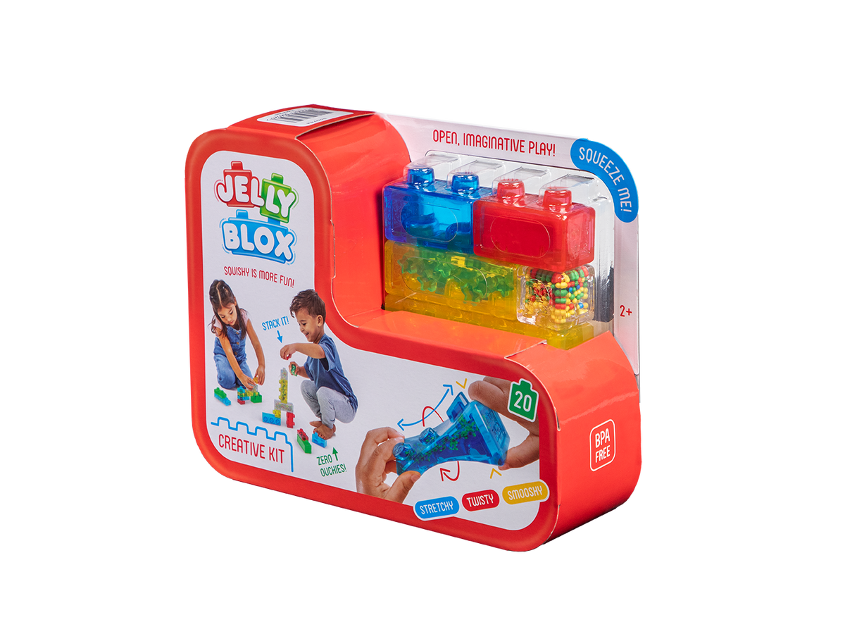 Black Jelly Blox - Creative Kit Sensory Building & Construction Toys