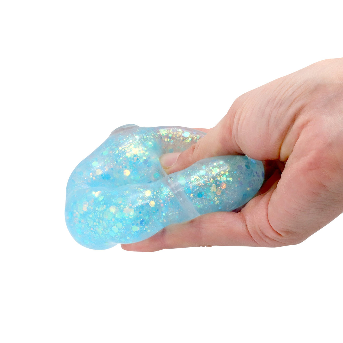 White Smoke Trend Hub Squish Bracelet assorted Fidget Toys