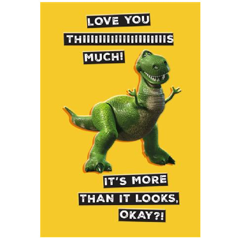 Gold Hallmark Toy Story Greeting Card Love You Bags & Invitation