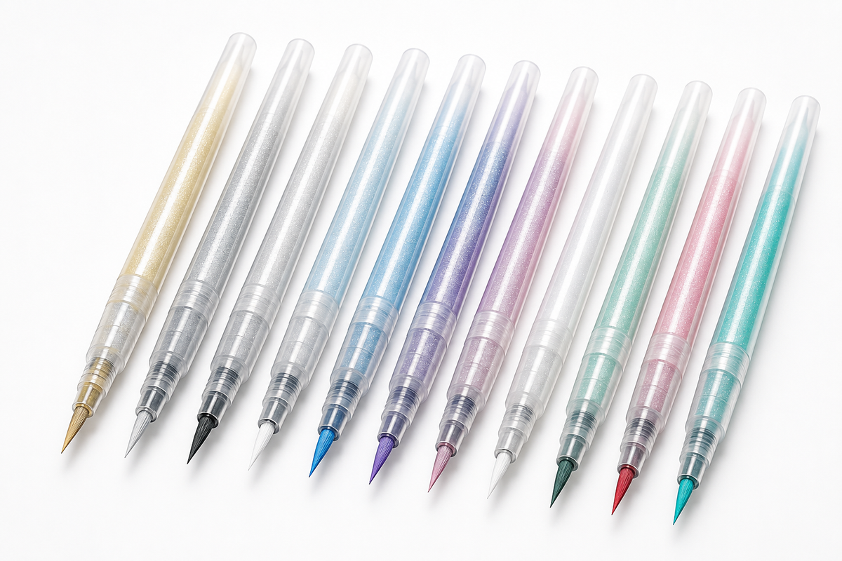 White Smoke ZIG Wink Of Stella - Bundle Collection Set of 10 Pens Custom Bundle