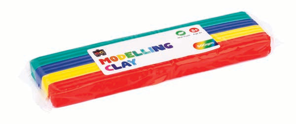 White Smoke EC Modelling Clay, Multicolour, 500g Kids Activities