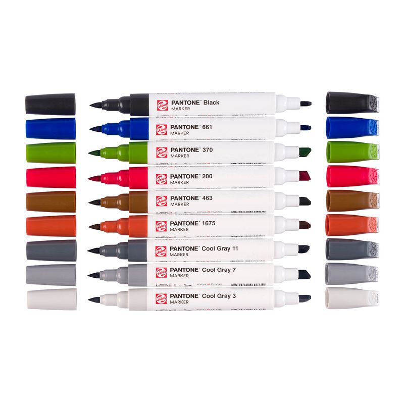 Talens Pantone Paint Markers, 9pk City