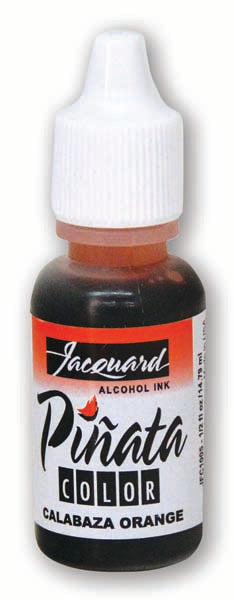 White Smoke Jacquard Pinata Alcohol Ink, Calabaza Orange, 14ml Ink
