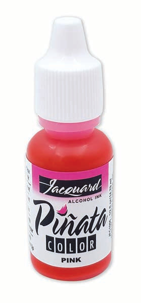 White Smoke Jacquard Pinata Alcohol Ink, Pink, 14ml Ink