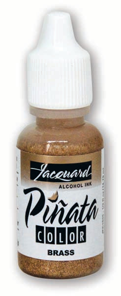 White Smoke Jacquard Pinata Alcohol Ink, Brass, 14ml Ink