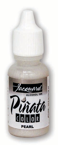 White Smoke Jacquard Pinata Alcohol Ink, Pearl, 14ml Ink
