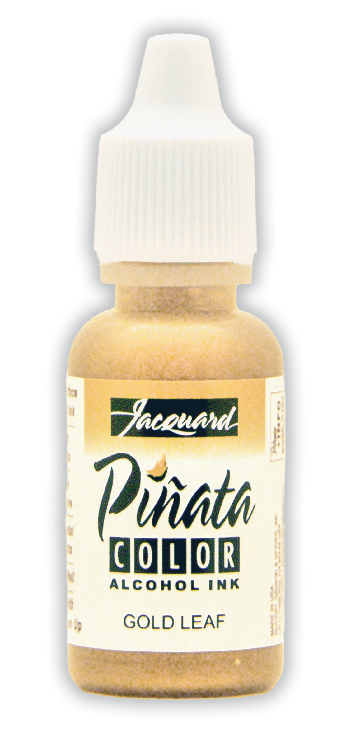 White Smoke Jacquard Pinata Alcohol Ink, Gold Leaf, 14ml Alcohol Ink