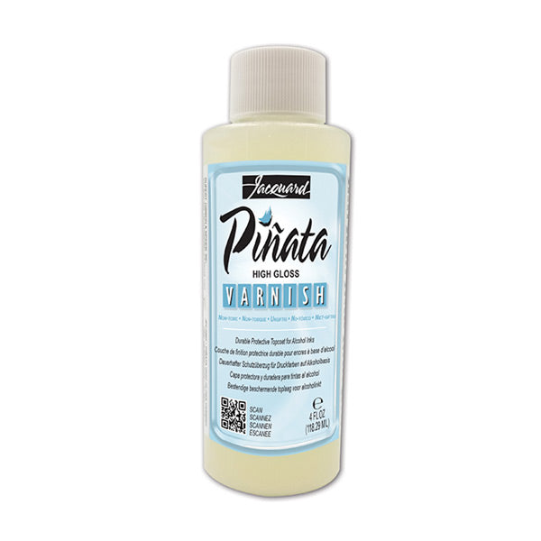White Smoke Jacquard Pinata Gloss Varnish, 120ml Ink