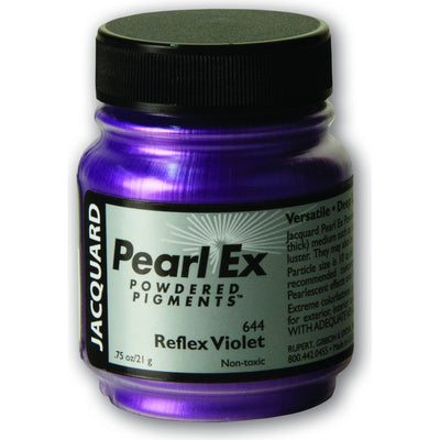 Black Jacquard Pearl Ex Powdered Pigments 21gm REFLEX VIOLET Resin Dyes, Pigments, and Colours
