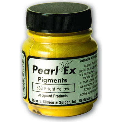 White Smoke Jacquard Pearl Ex Powdered Pigments 14gm BRILLIANT YELLOW Resin Dyes, Pigments, and Colours