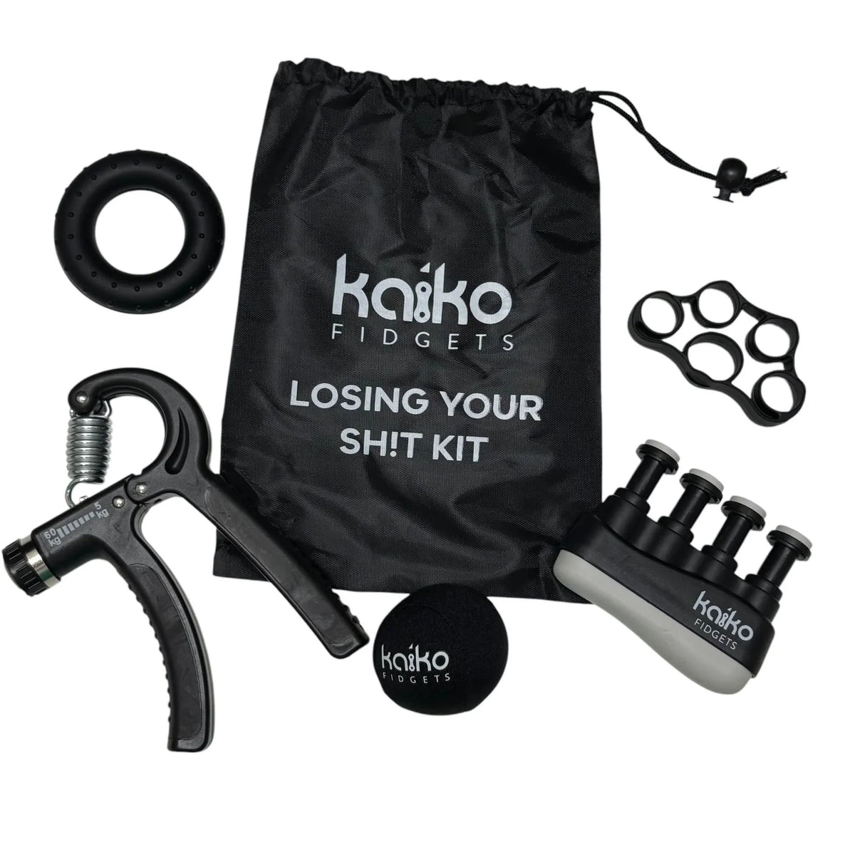 White Smoke Kaiko Losing Your Sh!t Kit Fidget Toys
