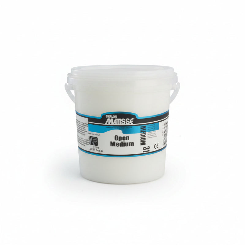 Light Gray Derivan Matisse Open Medium, 1Lt Mediums