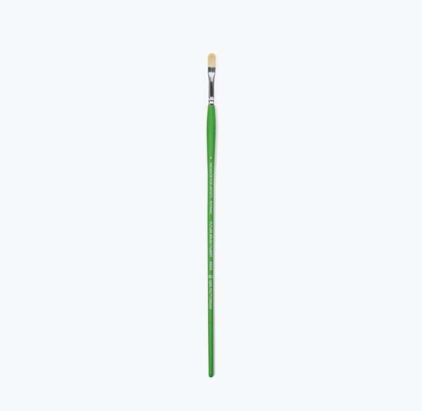 Dark Gray Micador For Artists Future Brush Filbert, Size 4 Paint Brushes