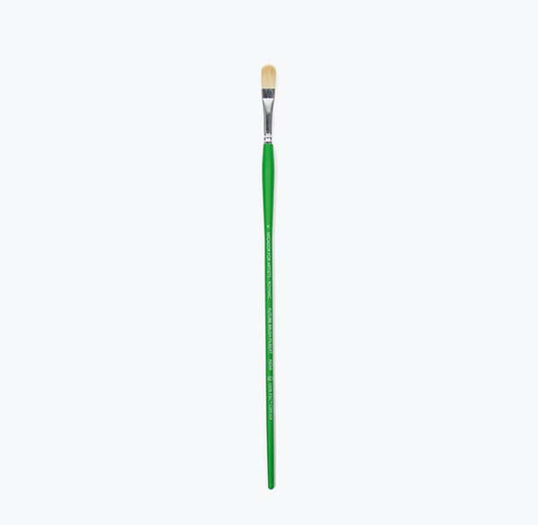 Dark Sea Green Micador For Artists Future Brush Filbert, Size 6 Paint Brushes