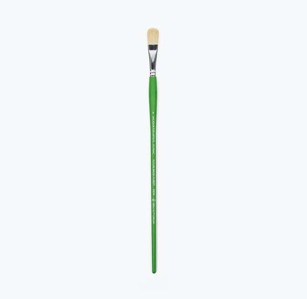 Slate Gray Micador For Artists Future Brush Filbert, Size 8 Paint Brushes