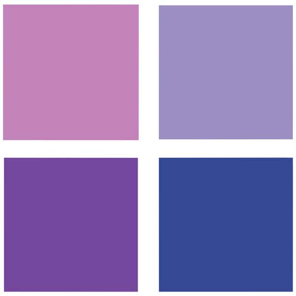 Dark Slate Blue Posca PC5M Paint Markers, Purple Shades, 4Pk Paint Markers