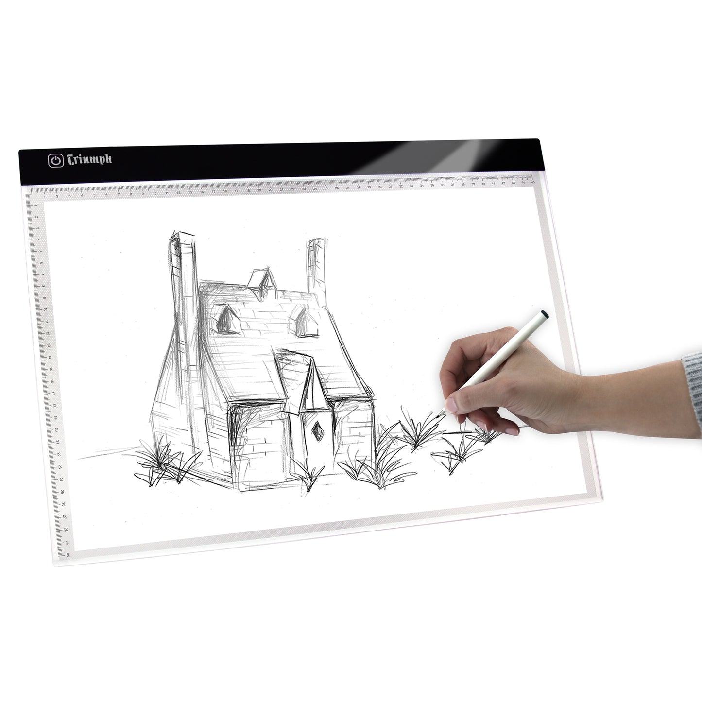 White Smoke Triumph LED Super Slim Light Pad, A3 Lighting