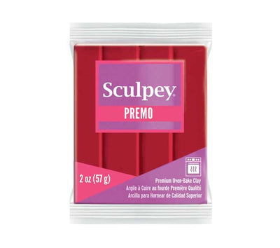 Firebrick Premo Sculpey Modelling Clay, 57g, Pomegranate Modelling Clay