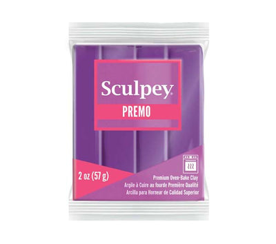Light Gray Premo Sculpey Modelling Clay, 57g, Purple Pearl Modelling Clay