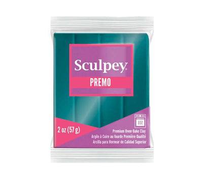 Dark Cyan Premo Sculpey Modelling Clay, 57g, Peacock Pearl Modelling Clay