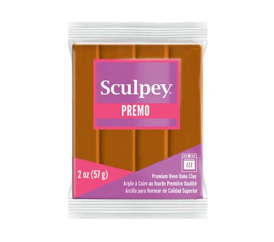 Saddle Brown Premo Sculpey Modelling Clay, 57g,Raw Sienna Modelling Clay