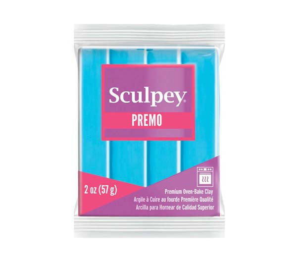 Light Gray Premo Sculpey Modelling Clay, 57g, Turquoise Modelling Clay