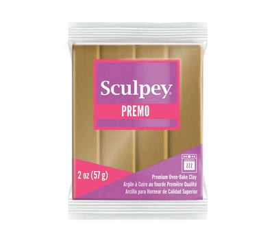 Light Gray Premo Sculpey Modelling Clay, 57g, Antique Gold Modelling Clay