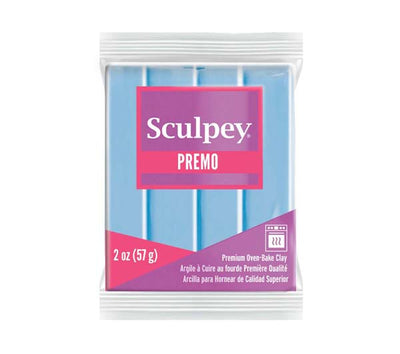 Light Steel Blue Premo Sculpey Modelling Clay, 57g, Pale Blue Modelling Clay