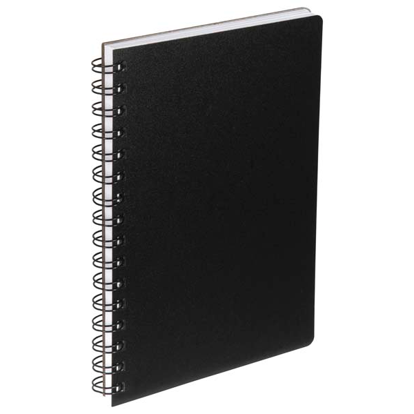 Black Derwent Academy Visual Art Diary, A5, Portrait, 110gsm, 120pg Pads