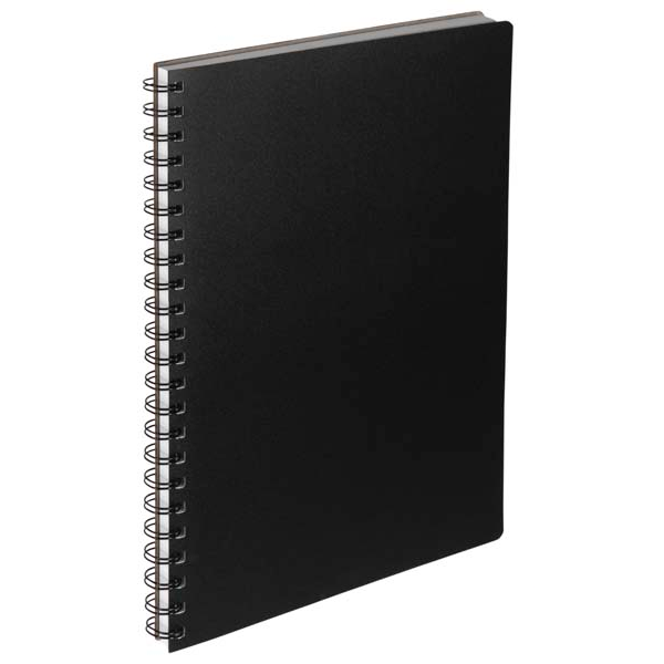 Black Derwent Academy Visual Art Diary, A4, Portrait, 110gsm, 120pg Pads